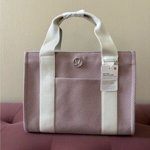 Lululemon Two-Tone Canvas Mini Tote Bag 4.5L